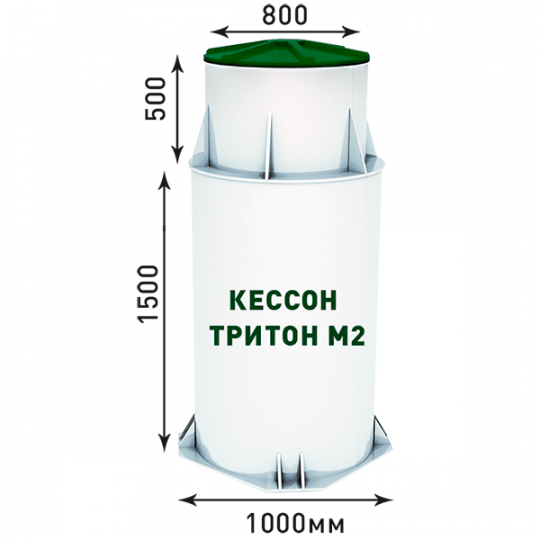 Купить Кессон для скважины Тритон М-2 в г. Вологда по цене производителя